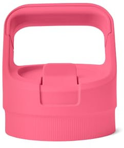 YETI Yonder Bottle Color Matched Straw Cap, Tropical Pink