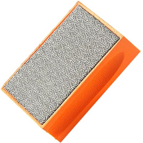 Diamante almohadilla de lijado de lijado bloques de pulido a mano de granito bordes afilados almohadillas de molienda 100 papel de lija