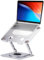 Crumya Laptop Ständer – Ständer aus Aluminiumlegierung,360 Grad Drehbar,PC,Faltbar,Ergonomisch,Höhe und Winkel Verstellbar,Kompatibel mit iPad, Laptops und Tablets unter 17 Zoll.(Silber)