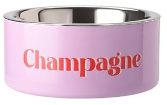 Giftcompany Futternapf Love Pets, Gr. M, Champagne, Eisen 20x9x20 cm, Hellrosa