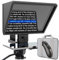 GEIMRSY 14 Zoll Kamera Teleprompter mit verstellbarem Glasrahmen mit HD-Glas, kompatibel mit iPad 14 Zoll oder kleiner, Aluminiumkonstruktion