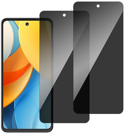 chejuza Privacy Pellicola Protettiva per ZTE Blade V60 Vita 4g [2 Pezzi],Durezza 9H,Copertura Completa Anti Spy in Vetro Temperato,HD Protezione Schermo Protezione