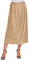 Avidlove Femme Satin Jupon Doux Long Jupon Dentelle Antistatique Crinoline sous-Vêtements Chemise De Nuit sous-Vêtements pour Carnaval Marron Clair S