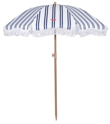 Flamingueo Sombrilla Playa, Piscina, Terraza Exterior, Protección UPF 50+, Altura y Orientación Regulable, Funda de Transporte, Poliéster, 210 x 180 cm