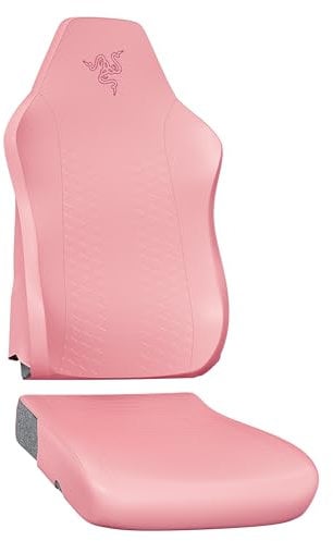 Razer Gaming Chair Sleeves - Progettato Iskur V2 X - robusto e completamente lavabile - protezione contro sporco e macchie (2 pezzi per schienale e sedile) Quartz