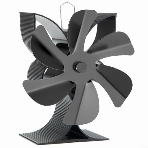 Low Noise 6 Blade Chimney Fan for Efficient Air Circulation in Any Room