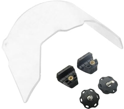Psdndeww Helmvisiere für Kinder und Erwachsene, inklusive Clip, klarer Augenschutz, Fußball, klarer Augenschutz, Helme, Visiere