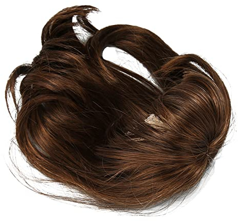 Kurze Kugelgelenk-Puppenperücke, Hochtemperatur-Seidenhaar für 15,5-17 cm | Simulierte Kopfhaut für natürlichen Look, DIY-Gestaltung für Sammler, Formbeständig für Langzeitnutzung