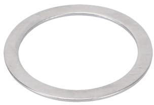 Rondella piatta in acciaio inossidabile da 10 pezzi, spessore 0,2 mm, rondella sottile, diametro esterno 28-40 mm, diametro interno 22-30 mm, guarnizione(M22x28x0.2mm)