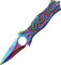 MTech USA Erwachsene MT-A707RB Taschenmesser, Mehrfarbig, M