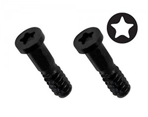 Kit 2 viti inferiori a stella, colore nero, per iPhone 5C