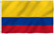 ANLEY Fly Breeze Bandera de Colombia de 3x5 pies - Color vivo y resistente a la decoloración UV - Encabezado de lona y doble costura - Banderas nacionales colombianas Poliéster con arandelas