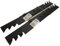N/A GX20249 GX20433 (2), Lame per pacciamatura per 106,7 cm John Deere L105 L107 L108 L100 L111 L118