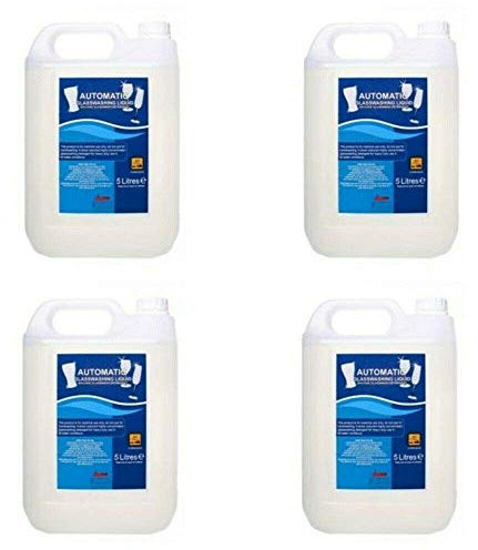 We Can Source It Ltd - Automatic Glasswash Machine Liquid Cleaner - Liquid Detergent Container - 4 x 5 Litre Bottle