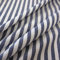 Stoff Meterware Streifen gestreift marine dunkelblau blau weiß Webstreifen Baumwollstoff Baumwolle 1 cm Streifen durchgewebt