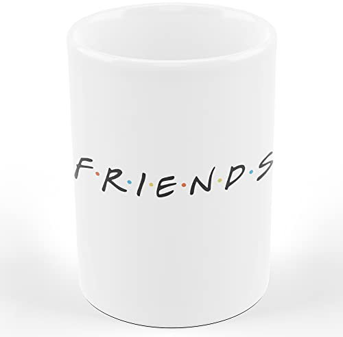 Mug Inspirated By Friends TV Series 90s Logo - Humor