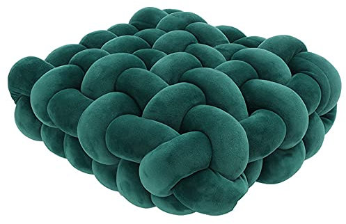 DFANCE Sofa Kopfkissen Knot Kissen, Geknotetes Kissen 30x39CM,Zierkissen Knoten für Einfarbig,Knotenkissen Nordische Kreativität,für Schlafzimmer, Sofa,Bett