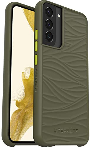 LifeProof Wake Hülle für Samsung Galaxy S22+, stoßfest, Sturzschutz bis 2 Meter, schlanke schützende Hülle, Nachhaltig hergestellt aus recyceltem Ozeanplastik, Grün