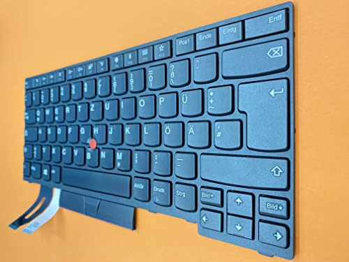 T-ProTek DEUTSCHE-Tastatur Keyboard kompatibel für Lenovo ThinkPad E480 (20KN001NMZ)