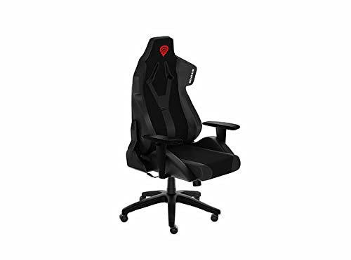 BigBuy Home Silla Gaming Genesis Nitro 650 Onyx Negra, Acacia, Multicolour, One Size