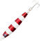 Team Deep Sea Super Glow High Tech Pilker 200g - Rot Stripes/Glow - 1 Stück | Pilker