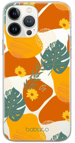 Funda para teléfono móvil de ERT Group para Apple iPhone 7 Plus/ 8 Plus Original y con Licencia Oficial de Babaco con diseño Plants 008, parcialmente Transparente