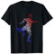 Dessin de football français Foot France Soccer Joueur T-Shirt