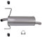 ATEC Germany Auspuff Schalldämpfer Set 1x Endschalldämpfer, mit Montagematerial Kompatibel mit OPEL ASTRA H (A04), ASTRA H Caravan (A04), ASTRA H GTC (A04)