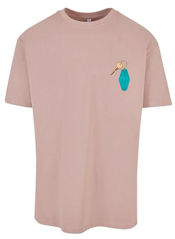 Mister Tee Unisex T-Shirt California Motel Oversize Tee duskrose M