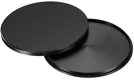 PATIKIL 72mm Lens Cap, Black Aluminum Alloy, Polarizer & Neutral Density Filter Stack Cap, Minimalist Design