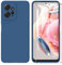 ARRYNN Xiaomi Redmi Note 12 4G Hülle + Schutzfolie,Handyhülle Liquid Silikon TPU Case Cover Schutzhülle für Xiaomi Redmi Note 12 4G - Blau