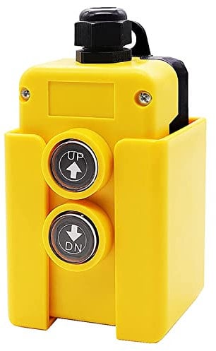 Wisboey Commutateur TéLéCommande Remorque à Benne Basculante 12V DC Commutateur Commande Haut en Bas Pompe Hydraulique Camion DéChargement D'Ascenseur à Actionnement de