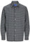 JACK & JONES Jorjoshua Chemise à Carreaux en Flanelle Taille Loisirs, Marron, M Homme