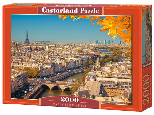 Castorland Puzzle 2000 Teile: Paris vu du Ciel