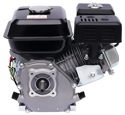 HOARLICN Moteur à gaz 4 temps Ohv Go Kart - Moteur de rechange - Moteur de démarrage à retour - Générateur portable à gaz - 7,5 CV - 5100 W - Moteur sur pied - Monocylindre - Pour bateaux rapides,