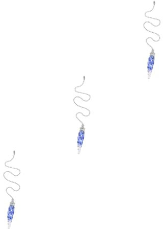 HOMSFOU 3stücke Deckenventilator Zugkette Verlängerung Dekorative Kette Mit Pendel Für Deckenleuchten Farbverlauf Einsetzbar Hochwertige Verarbeitung Für Wohnräume Und Romantische