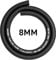 8mm x 10meter Fuel Hose - Reinforced Rubber Hose for Fuel, Diesel, Petrol, Water - Oil-Resistant Flexible Pipe for Engine Fuels, Industrial Use