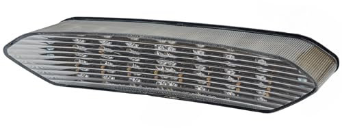 Motorrad LED Rücklicht Klarglas für Yamaha YFZ 450 YFM 700 Raptor 06-08