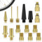 BieMian15 x Fahrrad Ventil Adapter Set, Luftpumpe Fahrrad Ventil Adapter, mit Kugelpumpe Nadel
