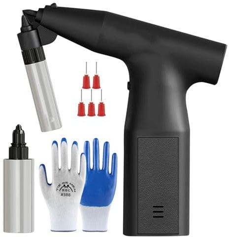 Electric Sprayer Paint Tool - House Sprayer Wall Painting | Electric Sprayer Wall Painting Tools | Rechargeable House Paint Sprayer, Spray Paint Machine with Nozzles & Gloves for Furniture, Cabinets,