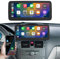 Ninetom Radio de Coche Pantalla táctil de 12,3 Pulgadas con Carplay inalámbrico y Android Auto para Mercedes Benz Clase C W204 NTG4.0 2008-2010, Soporte Mirrorlink, cámara, navegación