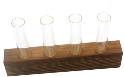 Toddmomy Vase Décoratif Verre Transparent pour Composition Décoration Élégante pour Maison