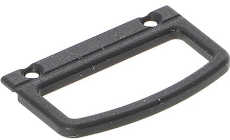 warema Griff für Insektenschutztüren | Fliegengitter | Schraubmontage | grau, schwarz oder weiß (Schwarz)