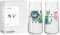 RITZENHOFF 8102003 Universalglas 2er-Set 600 ml - Serie Tierisch glücklich - Trinkglas mit Katzen Motiv - bunt - Made in Germany