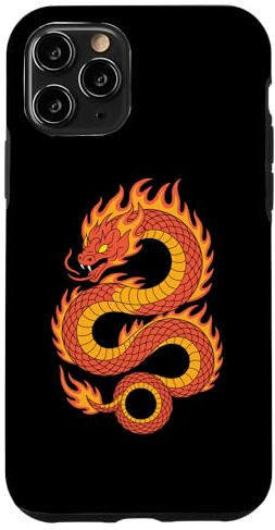 Fierce Flaming Dragon Case for iPhone 11 Pro