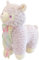 Xiyocadt Alpaka-Plüschtier,Alpaka Kuscheltier, Stand Alpaka Plüschtier,Niedliche Lama-Puppe,Schaf Plüschtier,Umarmungskissen, weiches Flauschiges Kissen,für Kinder Mädchen Jungen (32cm,Violett)