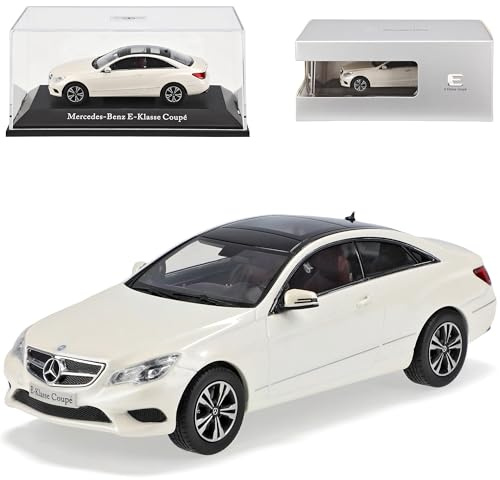 Generisch Mercedes-B E-Klasse Coupe Weiss W212 Ab Facelift 2013 1/43 Modell Auto