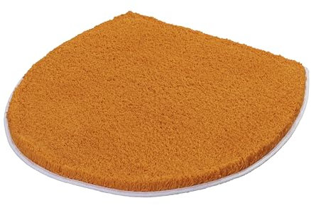 Kleine Wolke Soft WC-Deckelbezug, Polyacryl, Safran, 47x50cm