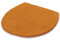 Kleine Wolke Soft WC-Deckelbezug, Polyacryl, Safran, 47x50cm