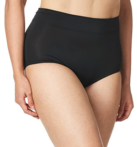 Warner's womens No Pinching No Problems Modern Panty briefs underwear, Rich Black, 9 US